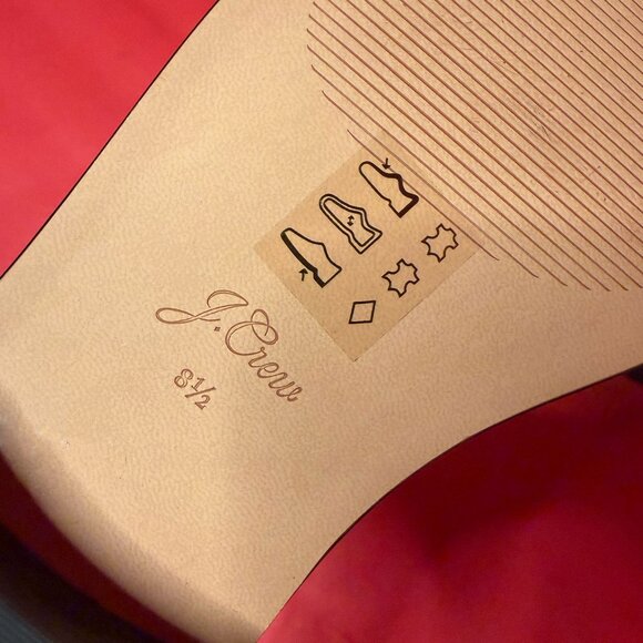 J.Crew Leather Riding Boots – Size 8.5 – Neutral Beige Classic Tall Boots - Picture 4 of 12